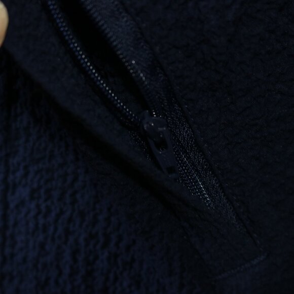 Orvis Navy Blue Scrunch Jacket Zip-Up Lightweight - Picture 8 of 12